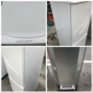 冷蔵庫 SHARP 2016年 一人暮らし 2ドア 単身用 137L SJ-D14B-W SHARP