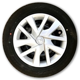ホンダN-BOX純正スチールホイールタイヤ4本セット + タイヤカバー 