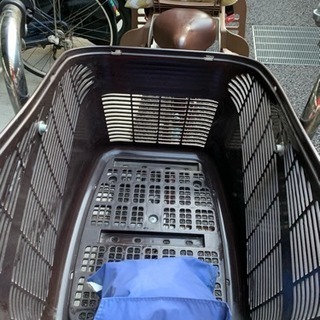 【値下げ】自転車 前乗せ 後乗せ カゴ カゴカバー 3人乗り