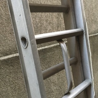 最後の1本 軽量アルミ製 2連はしご