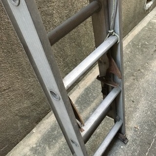 最後の1本 軽量アルミ製 2連はしご