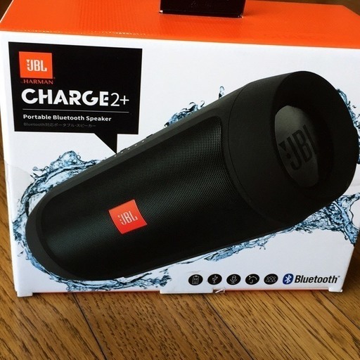 新品未開封 JBL CHARGE2+ Bluetoothスピーカー  IPX5防水機能 ポータブル/ワイヤレス対応