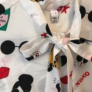 xoxoリボンシャツ