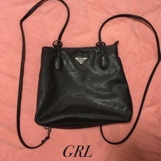 GRL レザーリュック