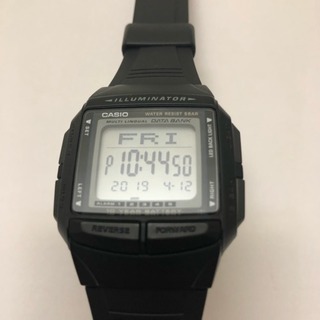 CASIO 腕時計 データバンク DB-36 5気圧防水 生活防水