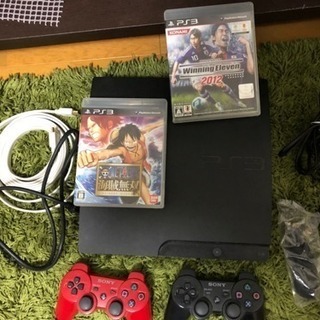 PS3とソフト2本他