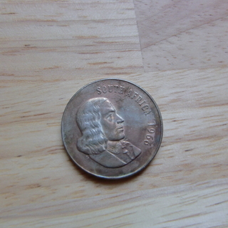 南アフリカ50セント硬貨