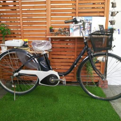 中古 電動アシスト自転車 パナソニック ビビ 黒