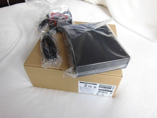 アイ・オー・データ　外付ＨＤＤ　２ＴＢ　新品・未使用