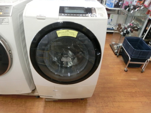 【安心6ヵ月保証】ドラム式洗濯乾燥機 HITACHI BD-S8700L 10.0kg 2015年製 ※輸送ボルト欠品 【トレファク上尾店】