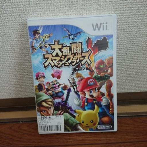 値下げ スマブラ 大乱闘スマッシュブラザーズx Manami 国府宮のテレビゲーム Wii の中古あげます 譲ります ジモティーで不用品の処分