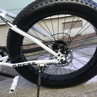 商談成立】ファットバイク 26インチ 美品！