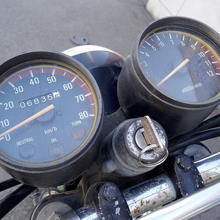 希少!!【 YAMAHA/ヤマハ 】MR50 バイク 50cc 廃車済 ジャンク キック