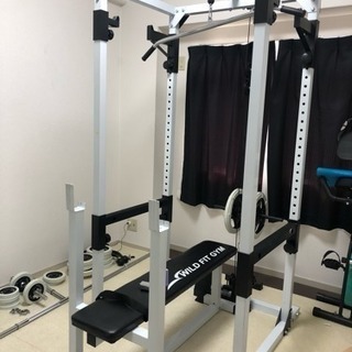 最終値下げ❗️筋トレ用品！全てセットです！WILD FIT GYM