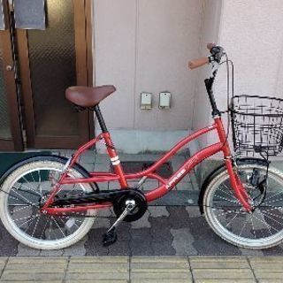 APRESｘMIDI[アプレミディ]20吋 小径自転車(レッド)
