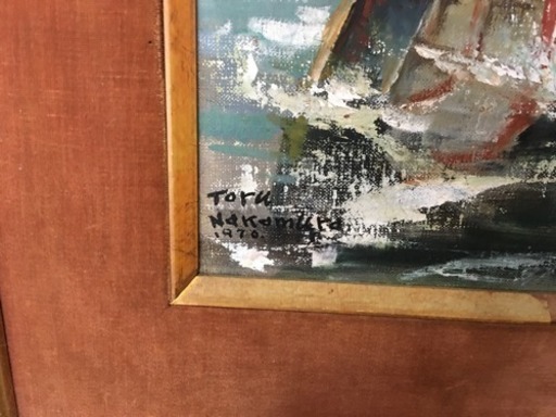 絵画 なかむらとおる 帆船