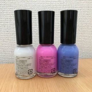 胡粉ネイル3本セット K 瑞江のネイルの中古あげます 譲ります ジモティーで不用品の処分