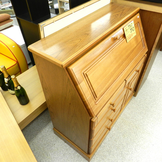 ライティングデスク 木製 机 家具☆ 札幌市 北区 屯田