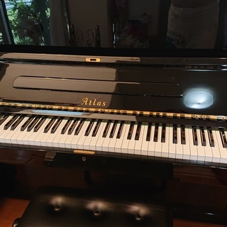 アップライトピアノ　イスセット