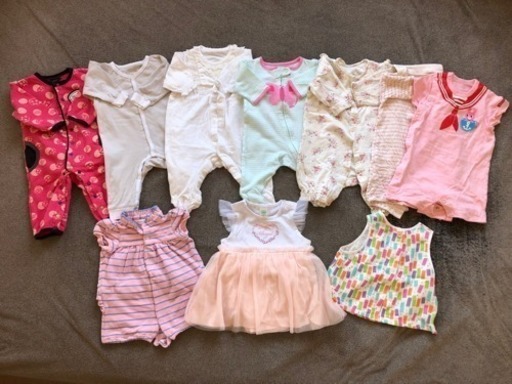 Used ベビー服 60 70 女の子 着以上 M 梅ヶ丘のベビー用品 ベビー服 の中古あげます 譲ります ジモティーで不用品の処分