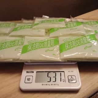 保冷剤 DE 消臭剤 500g～【未使用】