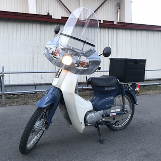 札幌市東区 50cc ホンダ スーパーカブ リアボックス スクリ...