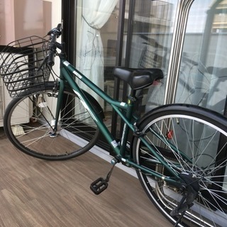 【美品】AOSTIN ダークグリーン 自転車