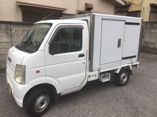 スズキキャリイトラック 冷蔵冷凍車希少なat車 ５ ２０ 設定サーモキング冷凍機車検残1年11か月たっぷり Dnyy 江戸川のキャリイの中古車 ジモティー