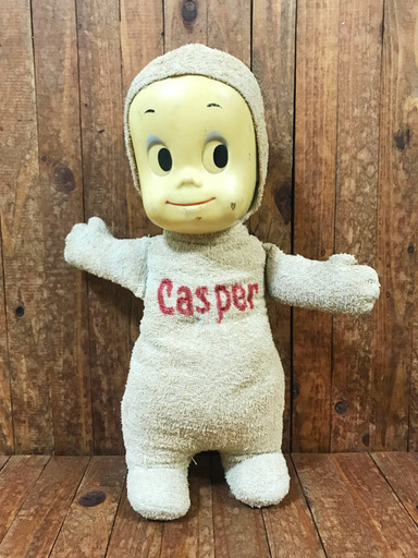【送料無料】キャスパー★casper★トーキングトイ★ヴィンテージ★ビンテージ★アメトイ★アンティーク★フィギア★ぬいぐるみ★おもちゃ