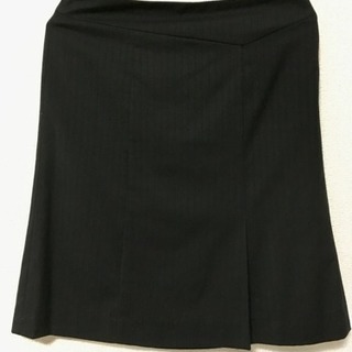 組曲 3ピーススーツ(黒) のスカート