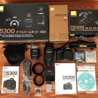 NIKON ニコン D5300 18-55/55-300mm ダ...