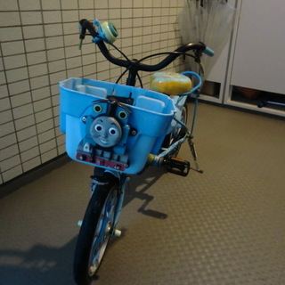 トーマス子供用自転車（補助輪付き）