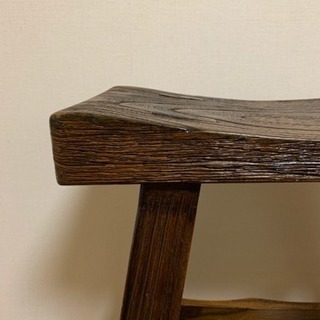 カウンター  木のいす