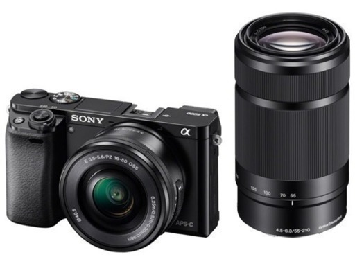 【新品】SONY α6000ズームレンズキット オマケ付き