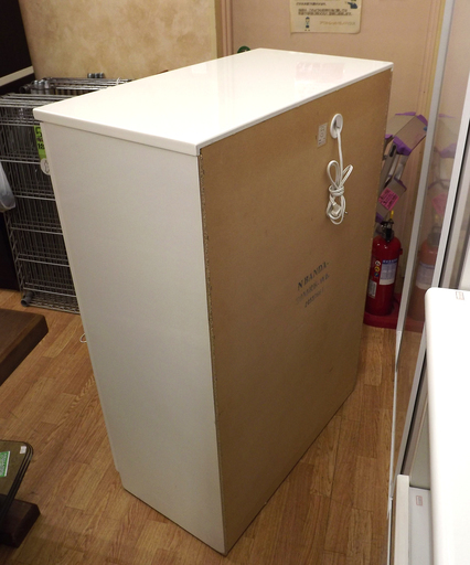 ミドルレンジボード 食器棚 腰高 白 ホワイト 家電ボード 札幌 西岡店