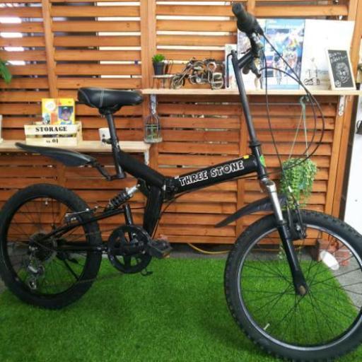 中古 折りたたみ自転車 スリーストーン