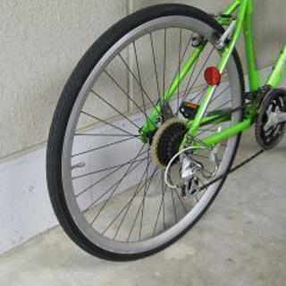 中古〕アルミフレーム・クロスバイク（700－28C・24段変速）