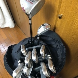 ゴルフフルセット、キャディバッグ付き