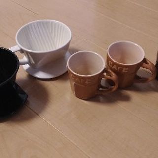 コーヒーカップとドリップ(不用品の処分)