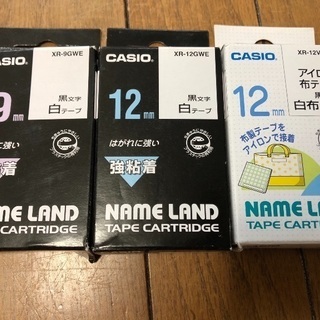 CASIO NAME LAND  テープカートリッジ