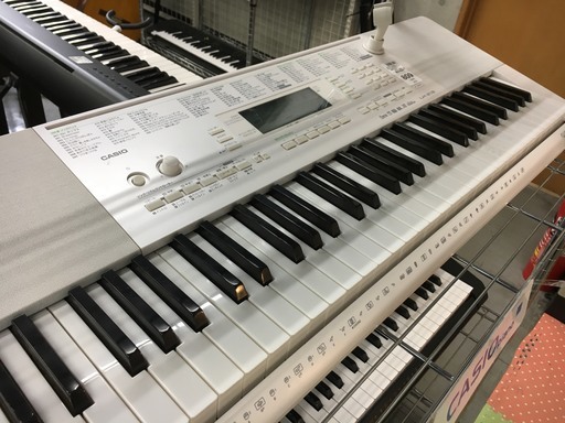 【CASIO】電子ピアノ＜光ナビゲーション＞あります！！