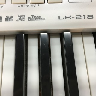 Casioのピアノ casio LK218 (LK-218 - 光ナビゲーション Casioのピアノ casio LK218 (LK-218 - 光ナビゲーション