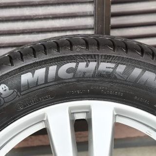 225/55-18 ミシュラン9部山 日産ホイール エルグランド