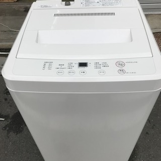 無印良品 洗濯機 AQW-MJ45 4.5kg 2014年 単身...