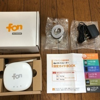 SoftBank Wi-Fi ルーター Fon 2405