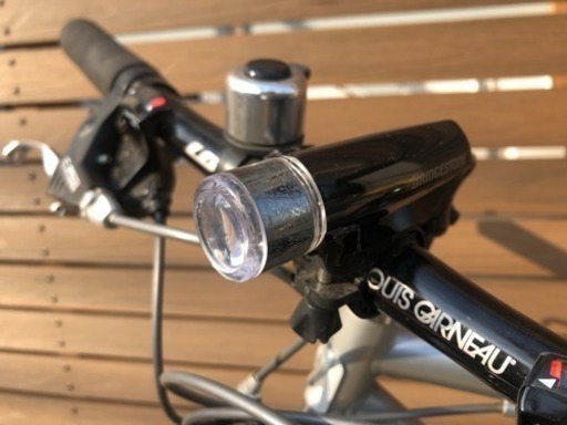 中古【ルイガノ】クロスバイク／スタンド・ライト・ワイヤーロック付き