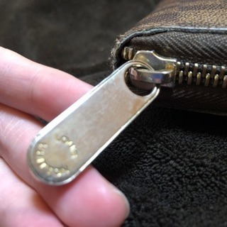 ルイ・ヴィトン ダミエ ラウンドファスナー財布 ジッピー