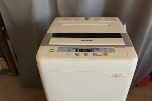 パナソニック全自動電気洗濯機NA-F45B3　４．５㎏　美品 動作確認