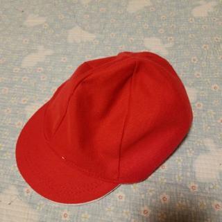 赤白帽子(ゴムなし)