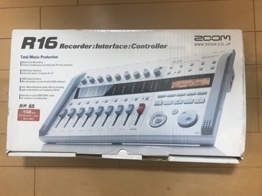 ZOOM R16 マルチトラックレコーダー